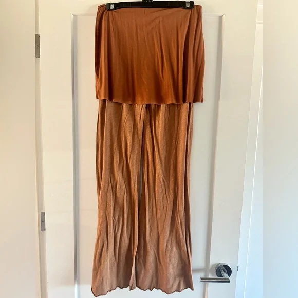 Donna M Palazzo Skirt Pant in Topaz - Large - Picture 4 of 5